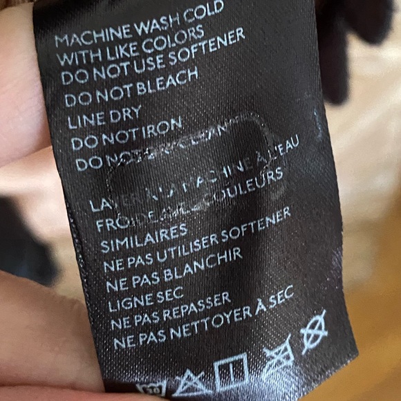 Anthropology Elegant Black Laser Cut Lace Detail Mini Dress - Picture 12 of 15